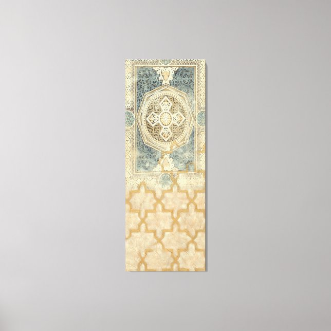 Ornamental Tapestry with Ornate Geometric Design Canvas Print (Front)