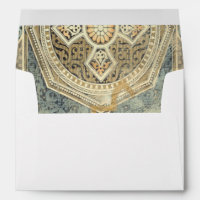 Ornamental Tapestry with Ornate Geometric Design