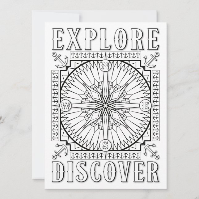 OrnaMENTALs Explore and Discover Colour Your Own (Front)