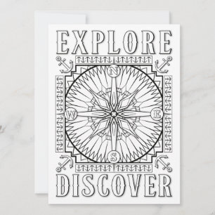 OrnaMENTALs Explore and Discover Colour Your Own