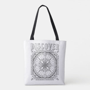OrnaMENTALs Explore and Discover Colour Your Own Tote Bag