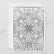 Carte Couleur De Mandala De Joyeux Anniversaire Zazzle Ca