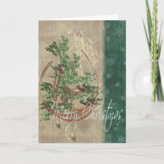 Ornaments and Snowflakes Holiday Card