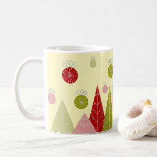 Ornaments and Trees Christmas Coffee Mug