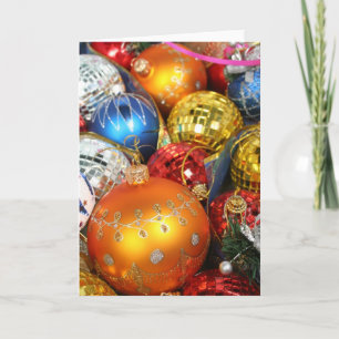 Ornaments Holiday Card