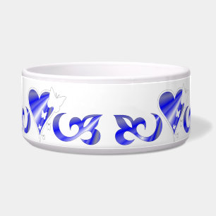 Ornaments Rainbow Heart with Butterfly and Lily