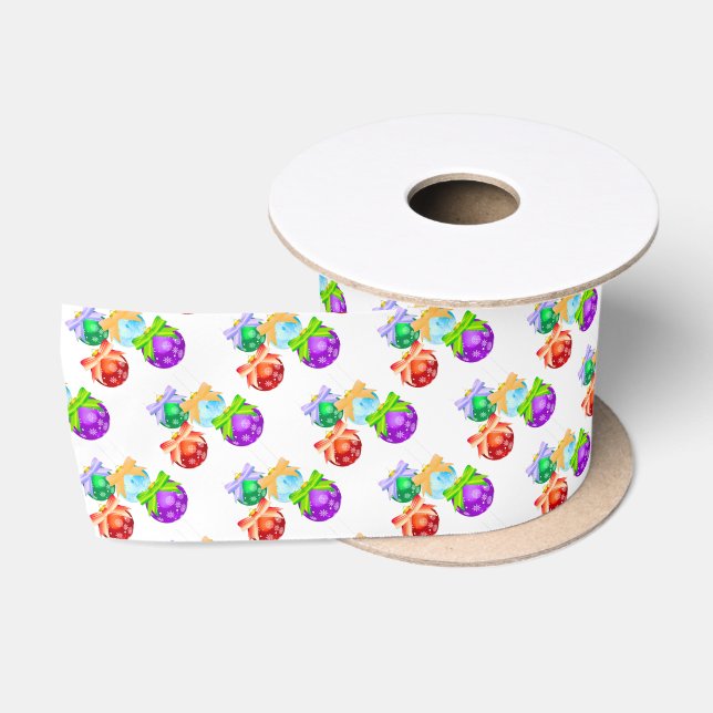 Ornaments Satin Ribbon (Spool)