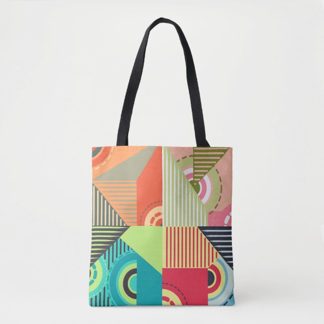 Ornaments Set: Background Design Elements. Tote Bag (Front)