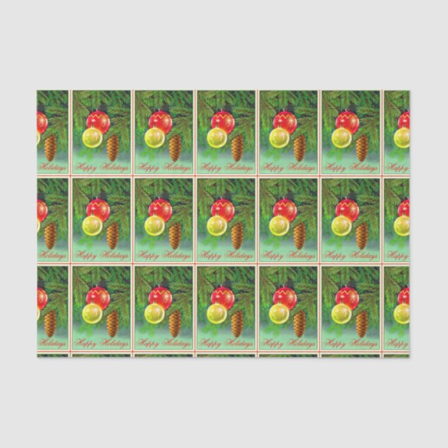 Ornaments Tissue Paper (Front)