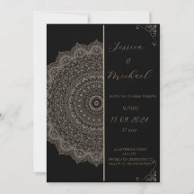 Ornaments Wedding invitation 