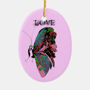 ORNAMNETS FOR HOLIDAYS FUN CERAMIC ORNAMENT