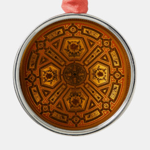 Ornamnt - Ceiling pattern from Musikverein, Vienna Metal Ornament