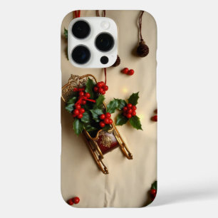 ornate antique sleighs iPhone 16 pro case