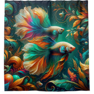 “Ornate Betta Fish Fantasy Art”
