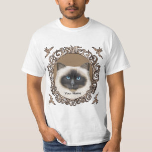 Ornate Birman Cat T-Shirt