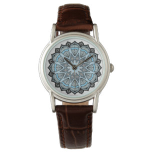 Ornate Blue Mandala Watch