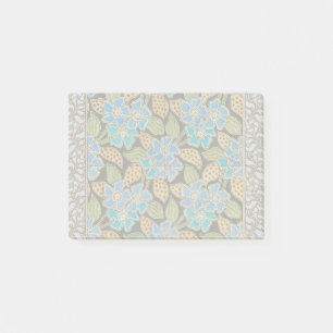Ornate Blue Periwinkle Floral Classic Art Nouveau Post-it Notes