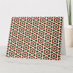 Ornate Christmas Pattern Card