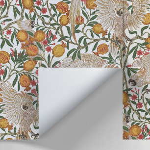 Ornate Cockatoo Garden Wallpaper