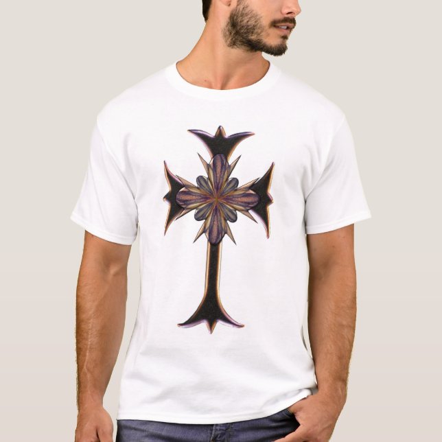 Ornate Cross T-Shirt (Front)