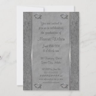 Ornate Customizable Graduation Invitations
