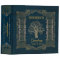 Ornate Elegant Blue Genealogy Family Tree Album