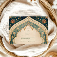 Ornate Elegant Floral Islamic Wedding