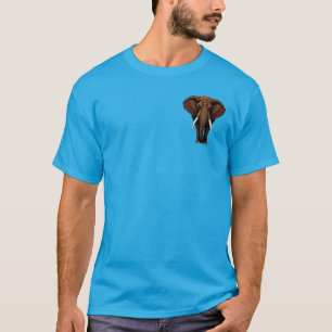Ornate Elephant Art T-Shirt