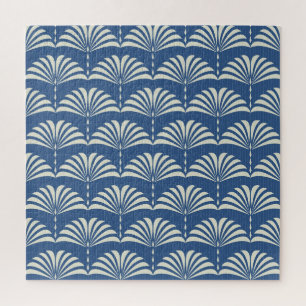 Ornate Floral: Abstract Art Deco. Jigsaw Puzzle