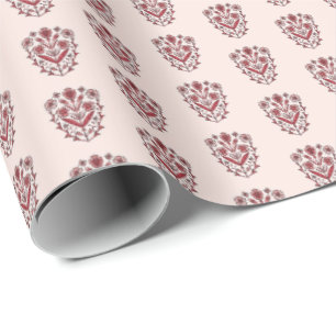 Ornate Floral Wrapping Paper