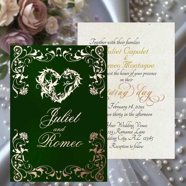 Ornate Frame & Heart - Emerald (Creator Uploaded)