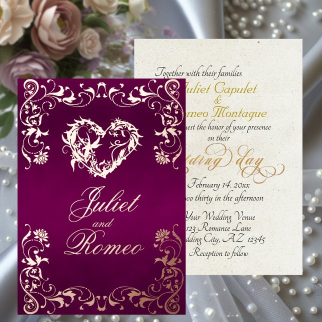 Ornate Frame & Heart - Plum (Creator Uploaded)