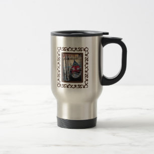 Ornate Framed Gondola in Venezia Travel Mug