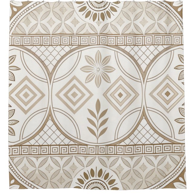 Ornate Geometric Floral Tile Pattern (Front)