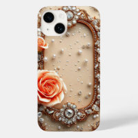 Ornate Gold Frame with Roses