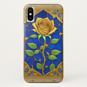 Ornate Golden Rose Artwork Case-Mate iPhone Case