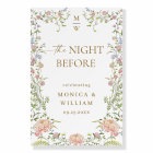 Ornate Grace Pastel Blush Flora Rehearsal Dinner