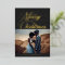 Ornate Grey Merry Christmas Foil Holiday Card