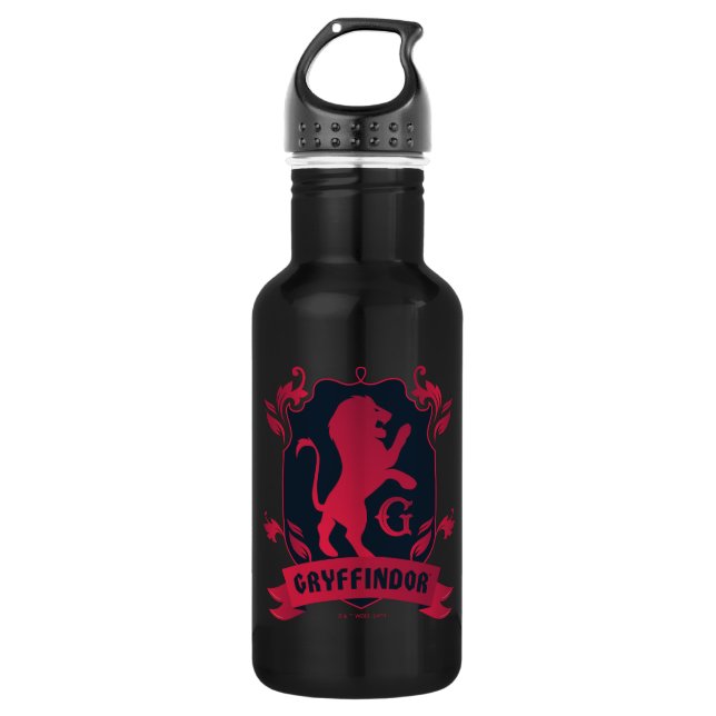 Ornate GRYFFINDOR™ House Crest 532 Ml Water Bottle (Front)
