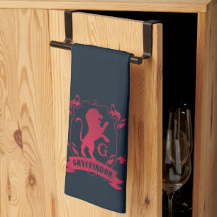 Ornate GRYFFINDOR™ House Crest Kitchen Towel