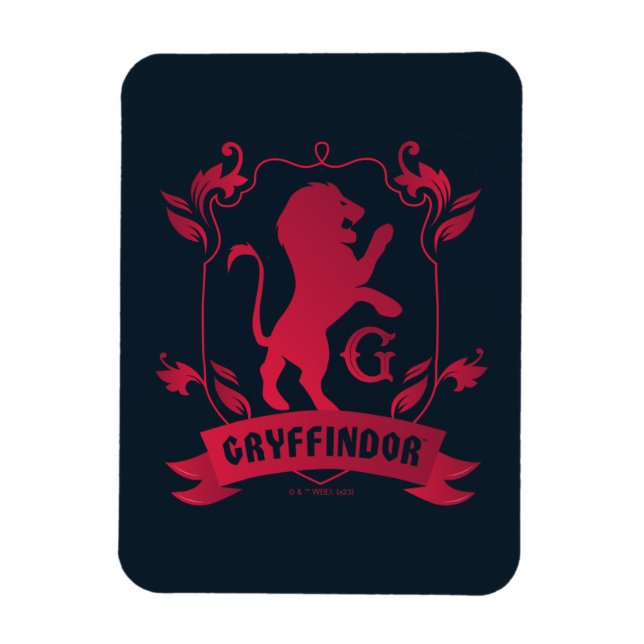 Ornate GRYFFINDOR™ House Crest Magnet (Vertical)