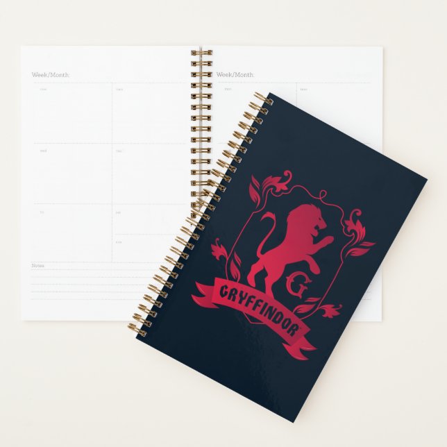 Ornate GRYFFINDOR™ House Crest Planner (Display)
