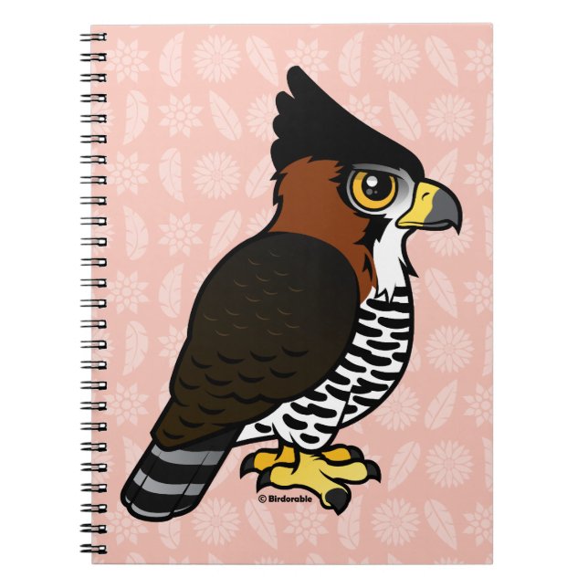 Ornate Hawk-Eagle Notebook (Front)
