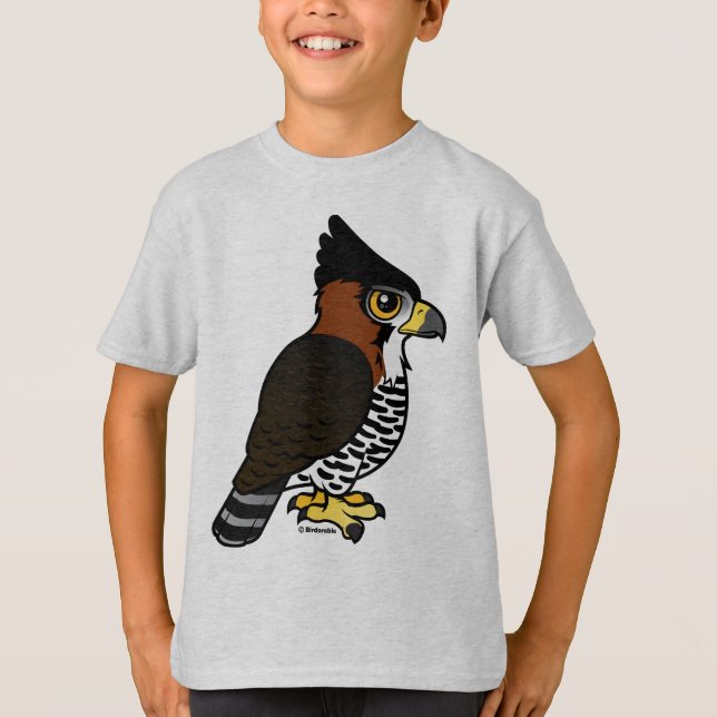 Ornate Hawk-Eagle T-Shirt (Front)