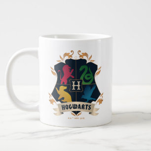 Ornate HOGWARTS™ House Crest Large Coffee Mug
