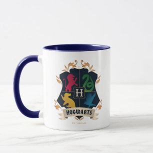 Ornate HOGWARTS™ House Crest Mug