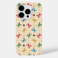 Ornate HOGWARTS™ House Crests Pattern