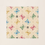 Ornate HOGWARTS™ House Crests Pattern Scarf<br><div class="desc">HARRY POTTER™ | Check out this HOGWARTS™ House pattern featuring GRYFFINDOR™,  SLYTHERIN™,  RAVENCLAW™,  and HUFFLEPUFF™ House Crests!</div>