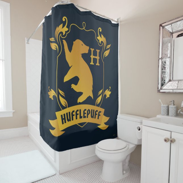 Ornate HUFFLEPUFF™ House Crest (In Situ)