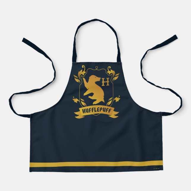Ornate HUFFLEPUFF™ House Crest Apron (Front)